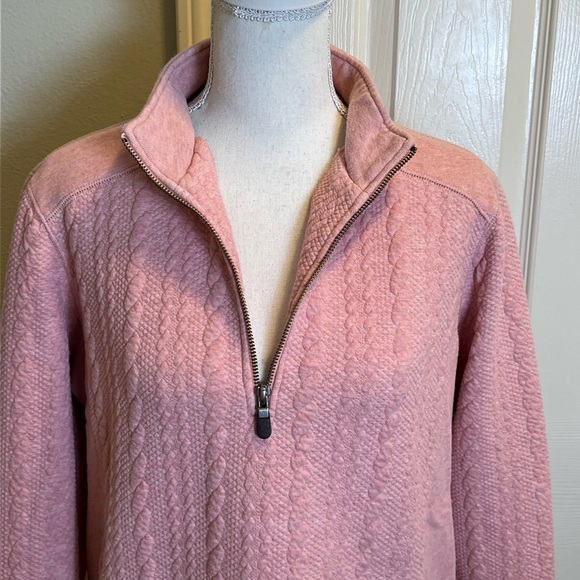 ORVIS Textured Quarter Zip Pullover - Picture 11 of 13